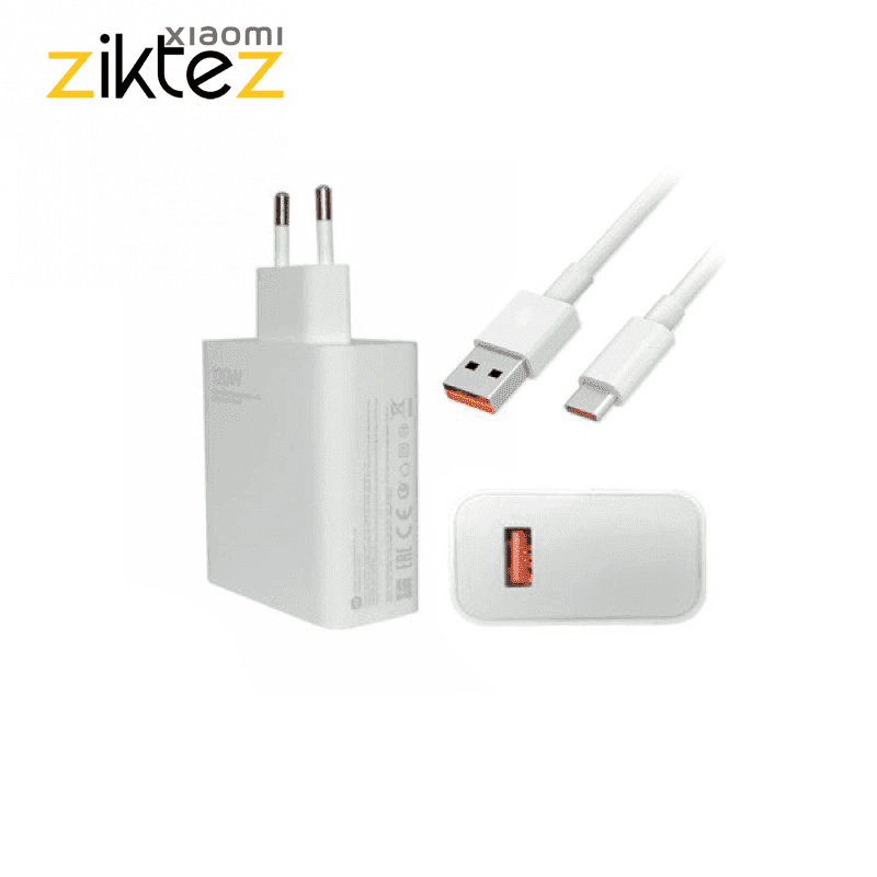 شارژر 120 وات شیائومی همراه کابل اورجینال Xiaomi 120W Turbo Fast Charger Original — تصویر ۴
