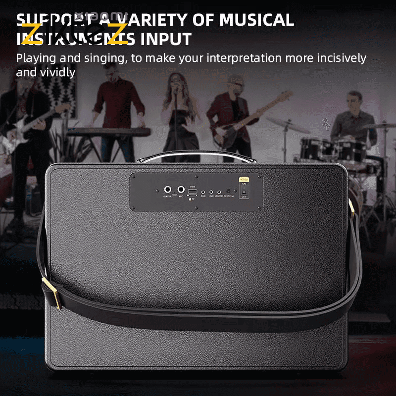 اسپیکر بلوتوثی دبلیو کینگ W-KING K6 Plus Speaker Bluetooth (اورجینال ارسال فوری) — تصویر ۲