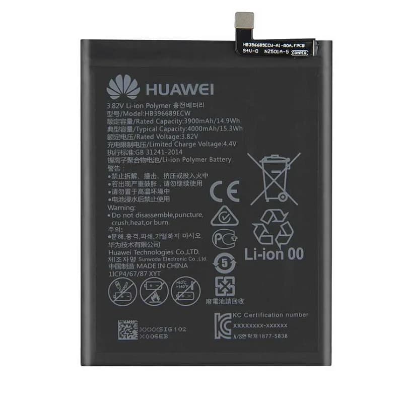 باتری هوآوی Huawei Y7 2019 مدل: HB396689ECW
