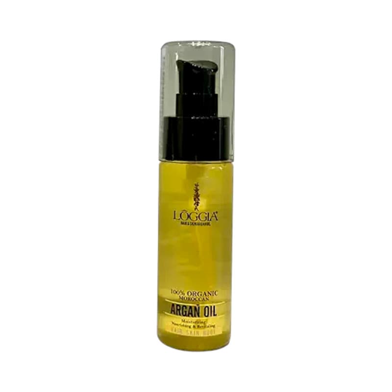 روغن آرگان 100% ارگانیک لوجیا مناسب مو، پوست و ناخن | 50میل