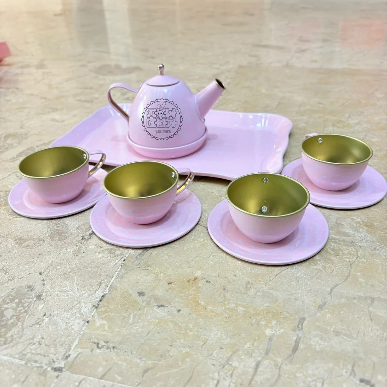 کیف چایخوری خرگوش 50 قطعه با سرویس چایخوری فلزی — تصویر ۴