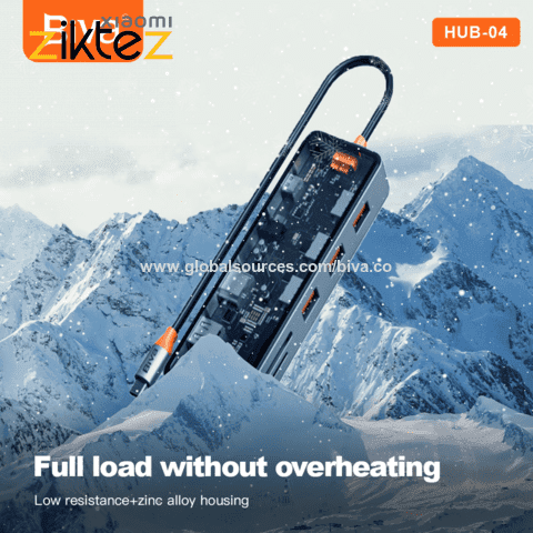 هاب 11 پورت Type-C 11 in 1 Docking Station (اورجینال پلمپ با گارانتی ارسال فوری) — تصویر ۴