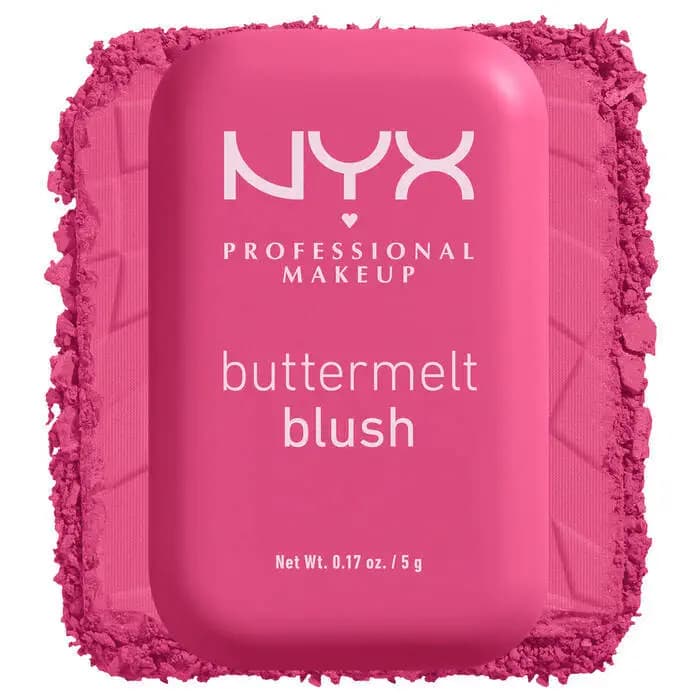 رژگونه پودری باترملت نیکس کد 07 | NYX Buttermelt Blush 07 BUTTA WITH TIME