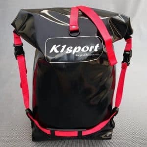خورجین اتوماتیک جلو دوچرخه k1sport مشکی-قرمز