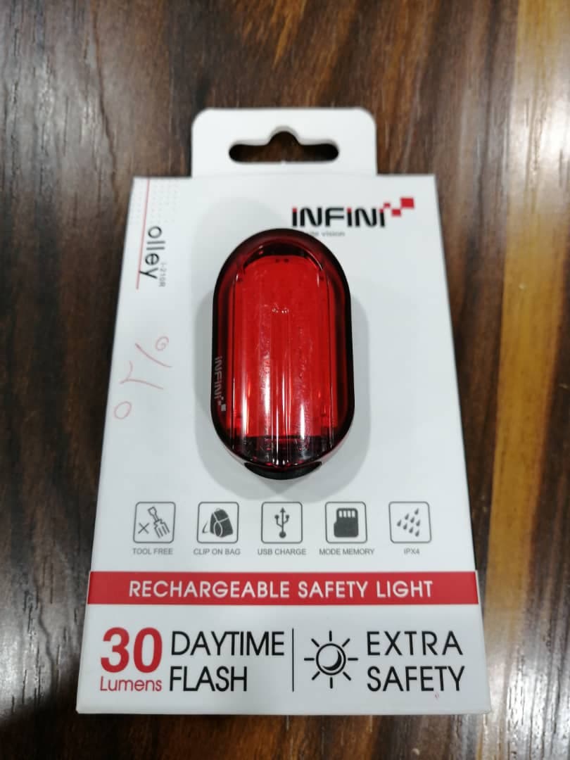 چراغ عقب دوچرخه اینفینی مدل olley I-210R — تصویر ۶