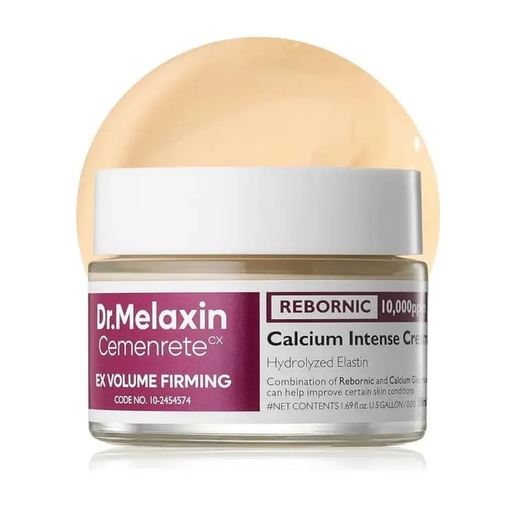 کرم حجم دهنده و سفت کننده کلسیم سمنریت دکتر ملاکسین 50 میل | Dr.Melaxin Cemenrete EX VOLUME FIRMING Calcium Intense Cream 50ml