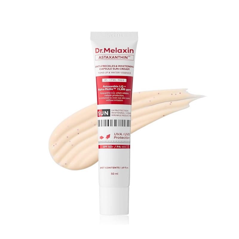 کرم ضدآفتاب کپسولی و روشن کننده پوست آستازانتین دکتر ملاکسین 50 میل | Dr.Melaxin Astaxanthin Capsule Sunscreen 50ml