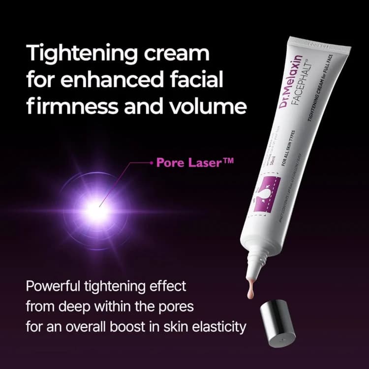 کرم جمع کننده منافذ فیس فالت دکتر ملاکسین 50 گرم | Dr.Melaxin Facephalt FP Tightening Cream 50g — تصویر ۴