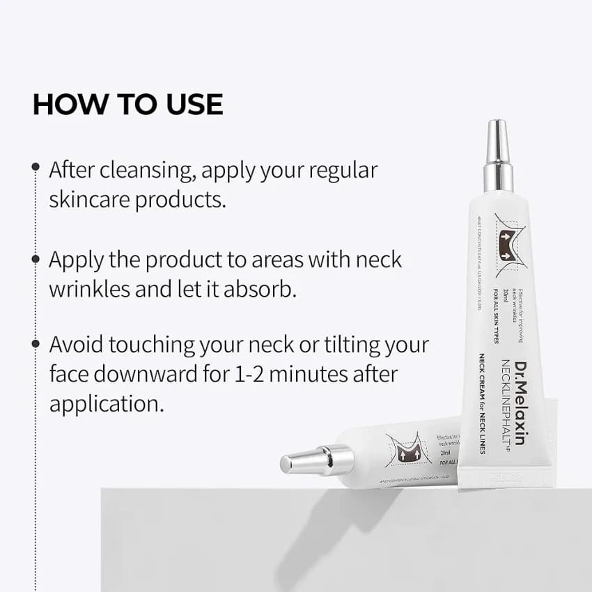 کرم ضد چروک گردن دکتر ملاکسین 20 گرم | Dr.Melaxin Neck Cream 20g — تصویر ۵