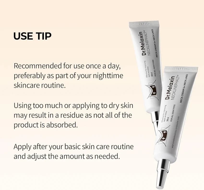 کرم ضد چروک گردن دکتر ملاکسین 20 گرم | Dr.Melaxin Neck Cream 20g — تصویر ۴