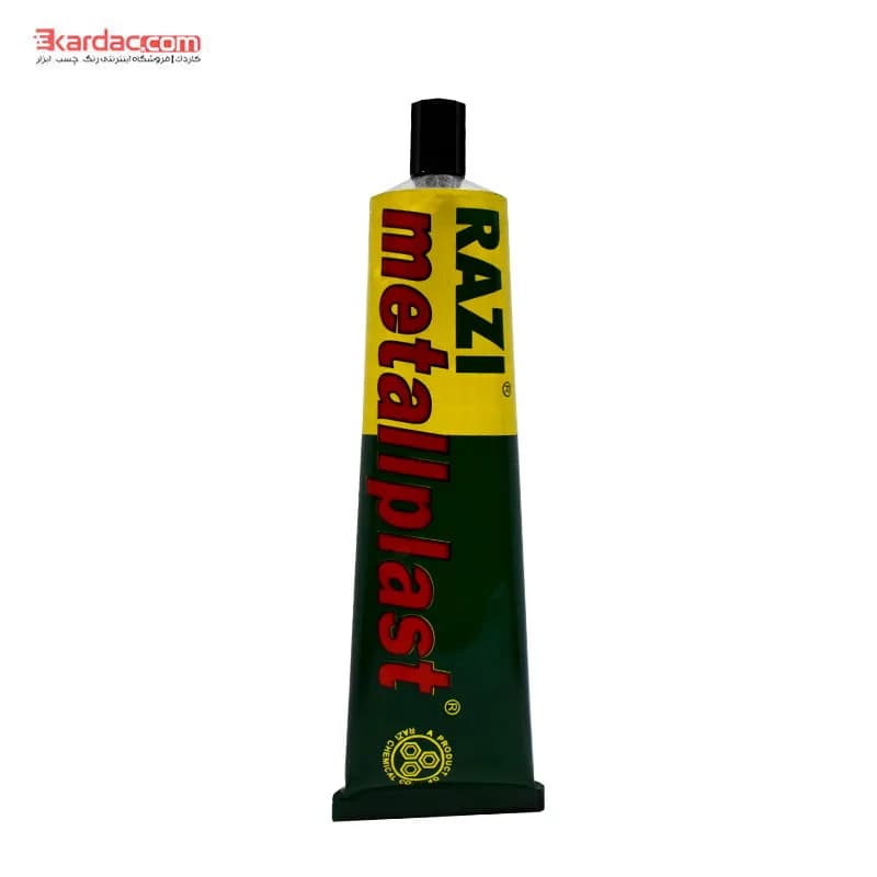 چسب آهن بزرگ رازی حجم 100 میلی لیتر مدل metallplast