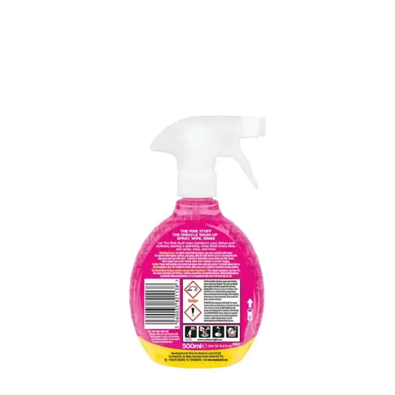اسپری لکه بر سطوح The Pink Stuff مدل Miracle حجم 500 میل — تصویر ۲
