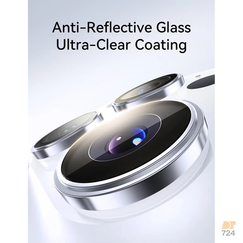 محافظ لنز دوربین کورنینگ آیفون ۱۷ جویروم با وضوح Ultra-Clear – مدل JR-17QS2 — تصویر ۲