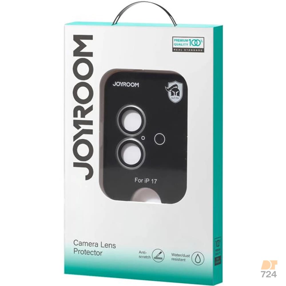محافظ لنز دوربین کورنینگ آیفون ۱۷ جویروم با وضوح Ultra-Clear – مدل JR-17QS2 — تصویر ۴