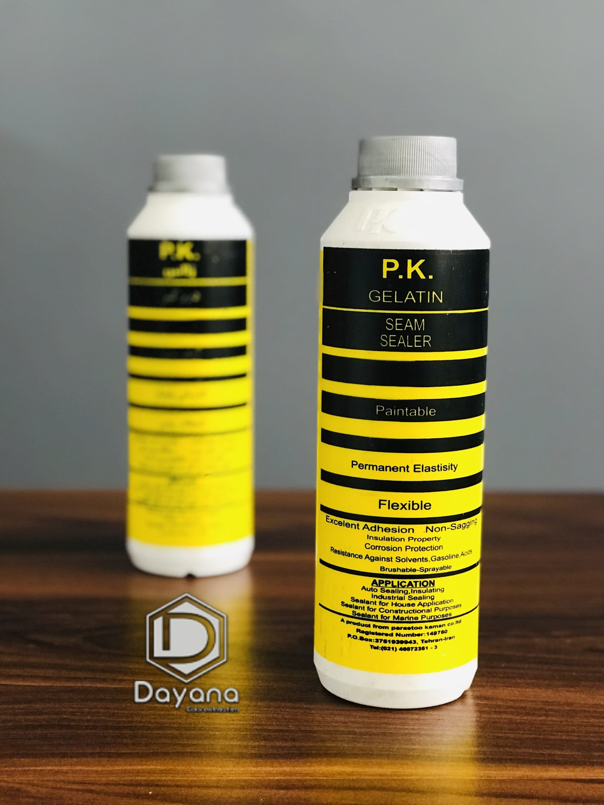 موم درزگیر ژلاتین مدل pk پاششی (سفید)