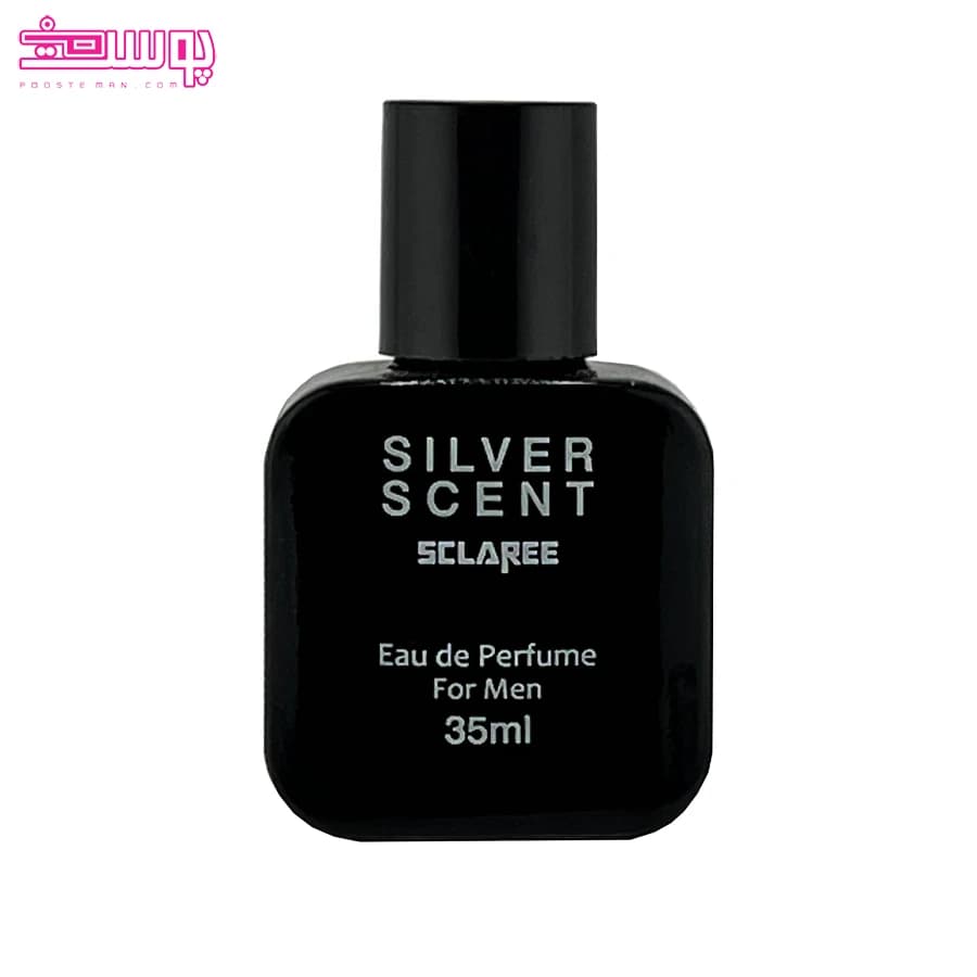 عطر جیبی مردانه سیلور سنت اسکلاره حجم 35ml