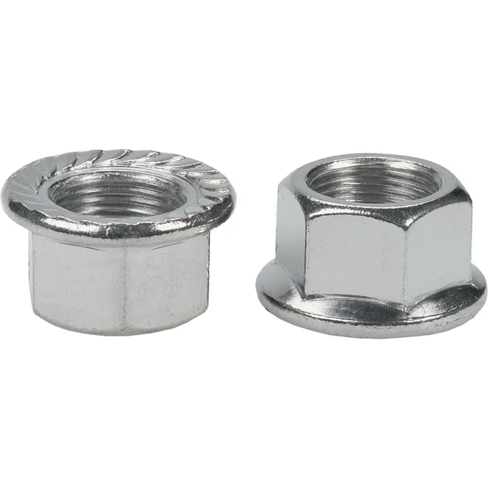 مهره شافت دوچرخه مدل H2 ساخت تایوان بسته 2 عددی Wheels Manufacturing 14 x 1mm Rear Outer Axle Nut Taiwan