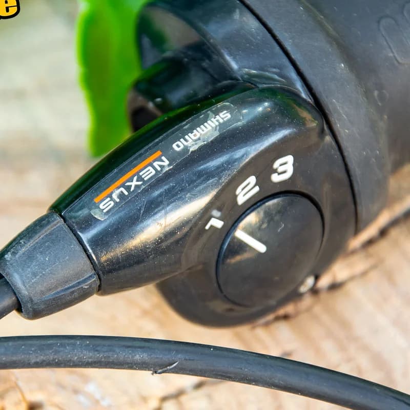 دسته دنده Nexus 3S10 دوچرخه شیمانو 3 سرعته سری ساخت ژاپن Bicycle Shifter Shimano Nexus 3S10 Japan موتوری وسپایی — تصویر ۲