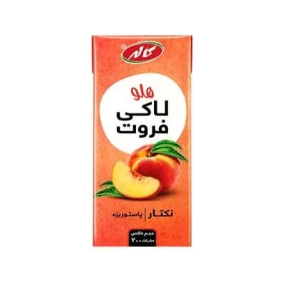 لاکي فروت هلو 200 سي سي ويژه ارگان کاله