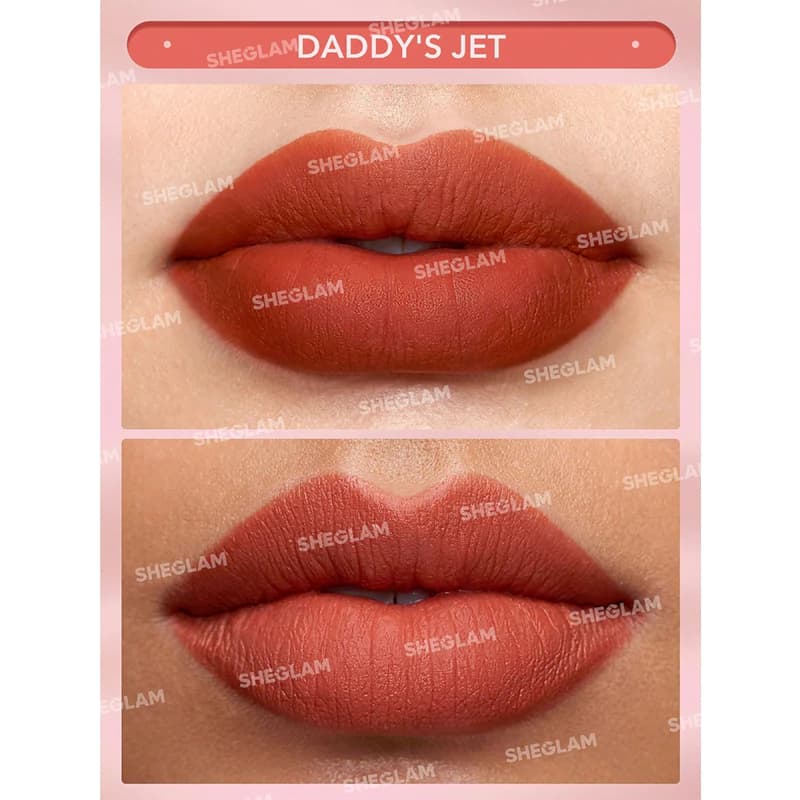 رژ لب مات شیگلم مدل MATTE ALLURE رنگ DADDY’S JET — تصویر ۲