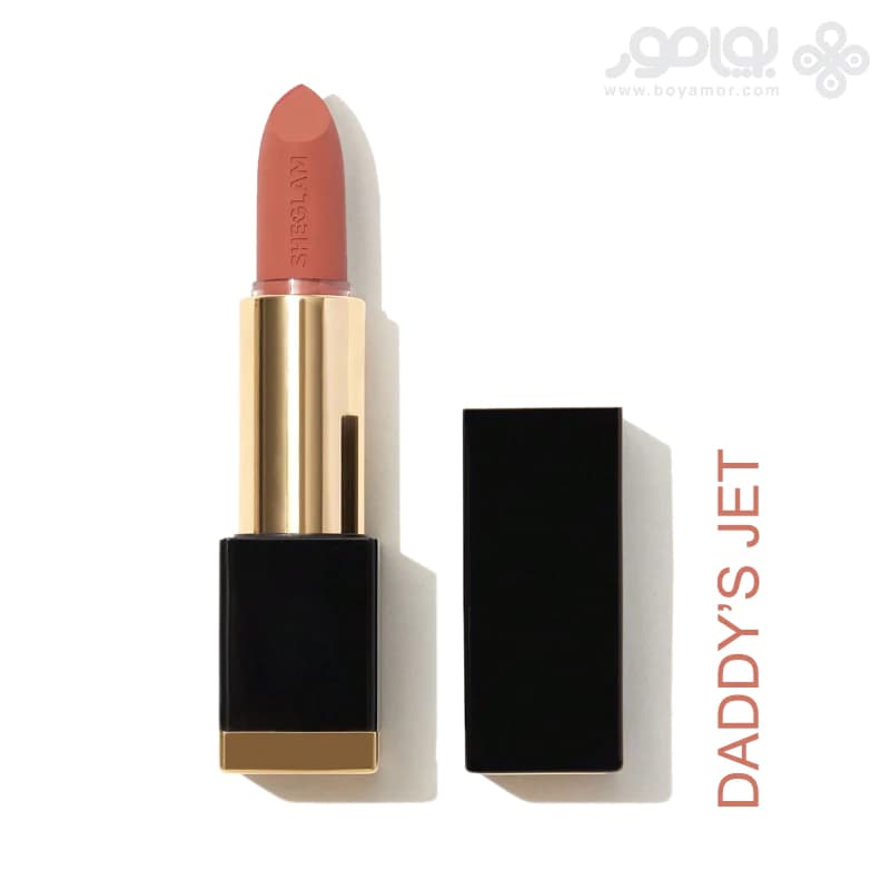 رژ لب مات شیگلم مدل MATTE ALLURE رنگ DADDY’S JET