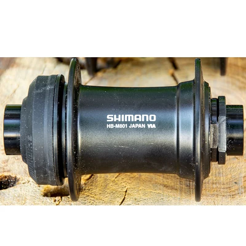 ست توپی Shimano Saint HB-M801 FH-M806 عقب جلو دوچرخه شیمانو سینت — تصویر ۲