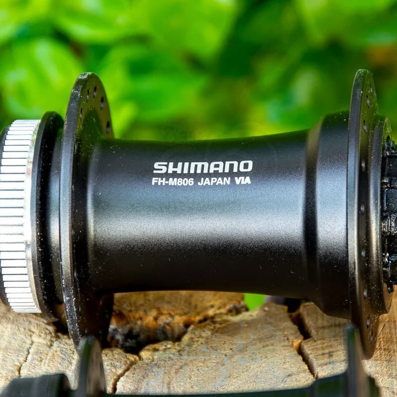 ست توپی Shimano Saint HB-M801 FH-M806 عقب جلو دوچرخه شیمانو سینت — تصویر ۳
