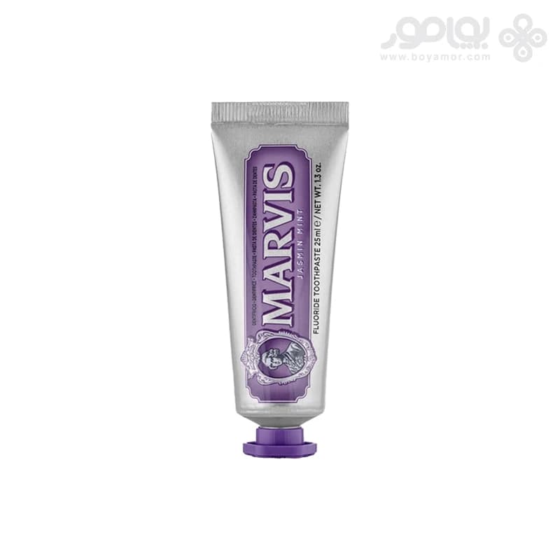 خمیر دندان یاس و نعناع مارویس مدل JASMIN MINT حجم 25 میل