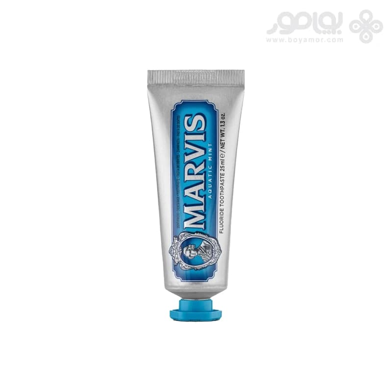 خمیر دندان نعناع دریایی مارویس مدل AQUATIC MINT حجم 25 میل