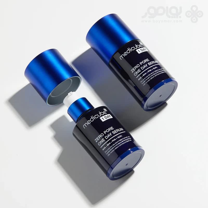 سرم جمع کننده منافذ و لایه بردار مدی کیوب ZERO PORE حجم 30 میل — تصویر ۳
