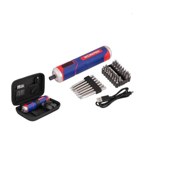 کیت 41 پارچه پیچگوشتی شارژی ورک پرو مدل WP460007