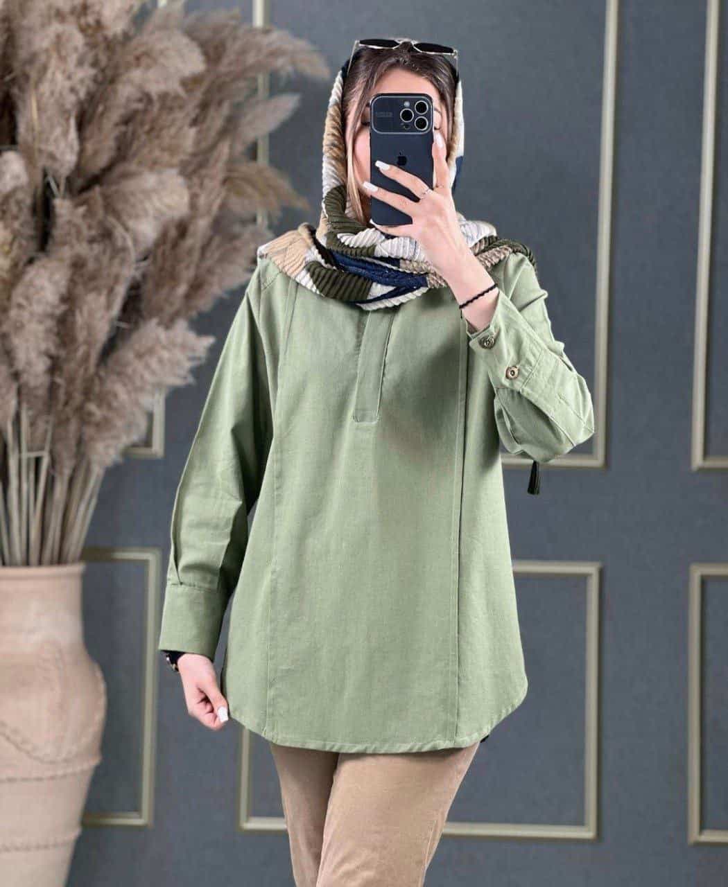 مانتو بغل دکمه — تصویر ۵