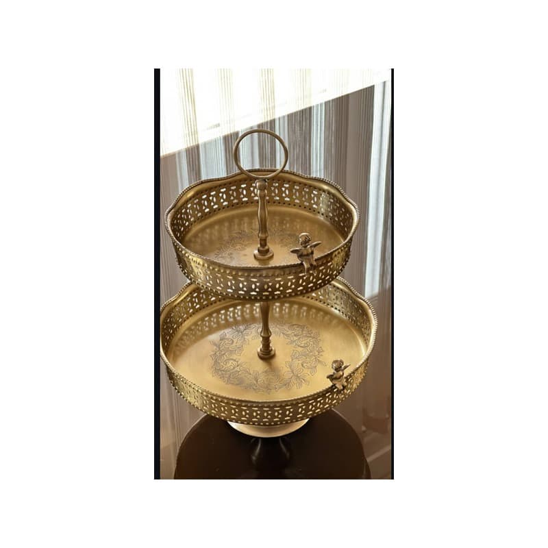 شیرینی خوری 2 طبقه توری فرشته 25159 — تصویر ۳