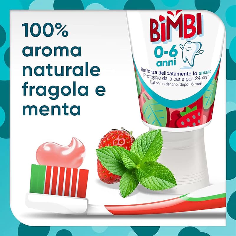 خمیر دندان کودک سنسوداین مدل PROSMALTO BIMBI مناسب 0 تا 6 سال — تصویر ۴