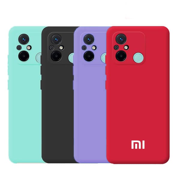 قاب سیلیکونی محافظ لنزدار شیائومی مدل Silicone cover for Xiaomi Redmi 12C