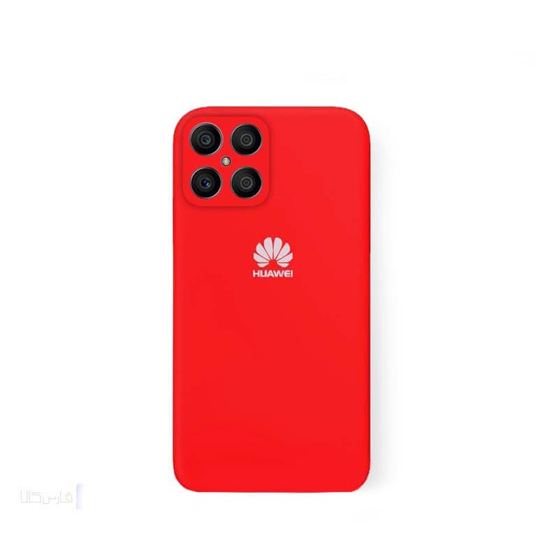 قاب سیلیکونی محافظ لنزدار هواوی مدل Silicone Cover For Huawei Honor X8 — تصویر ۳