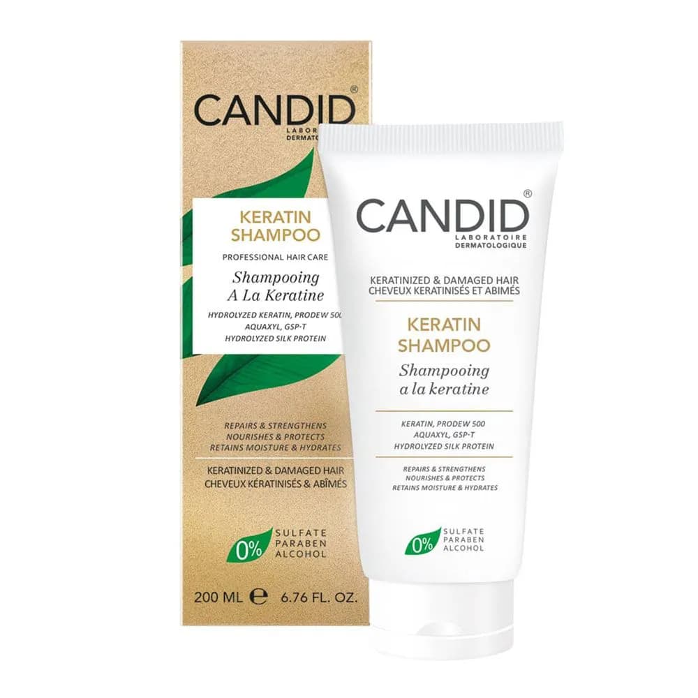 شامپو کراتینه کاندید حجم 200ml — تصویر ۶