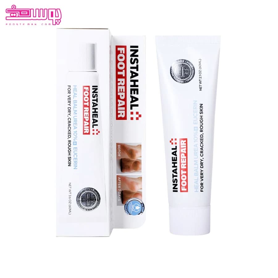 کرم ترمیم کننده ترک پا اینستاهیل حجم 60ml — تصویر ۲