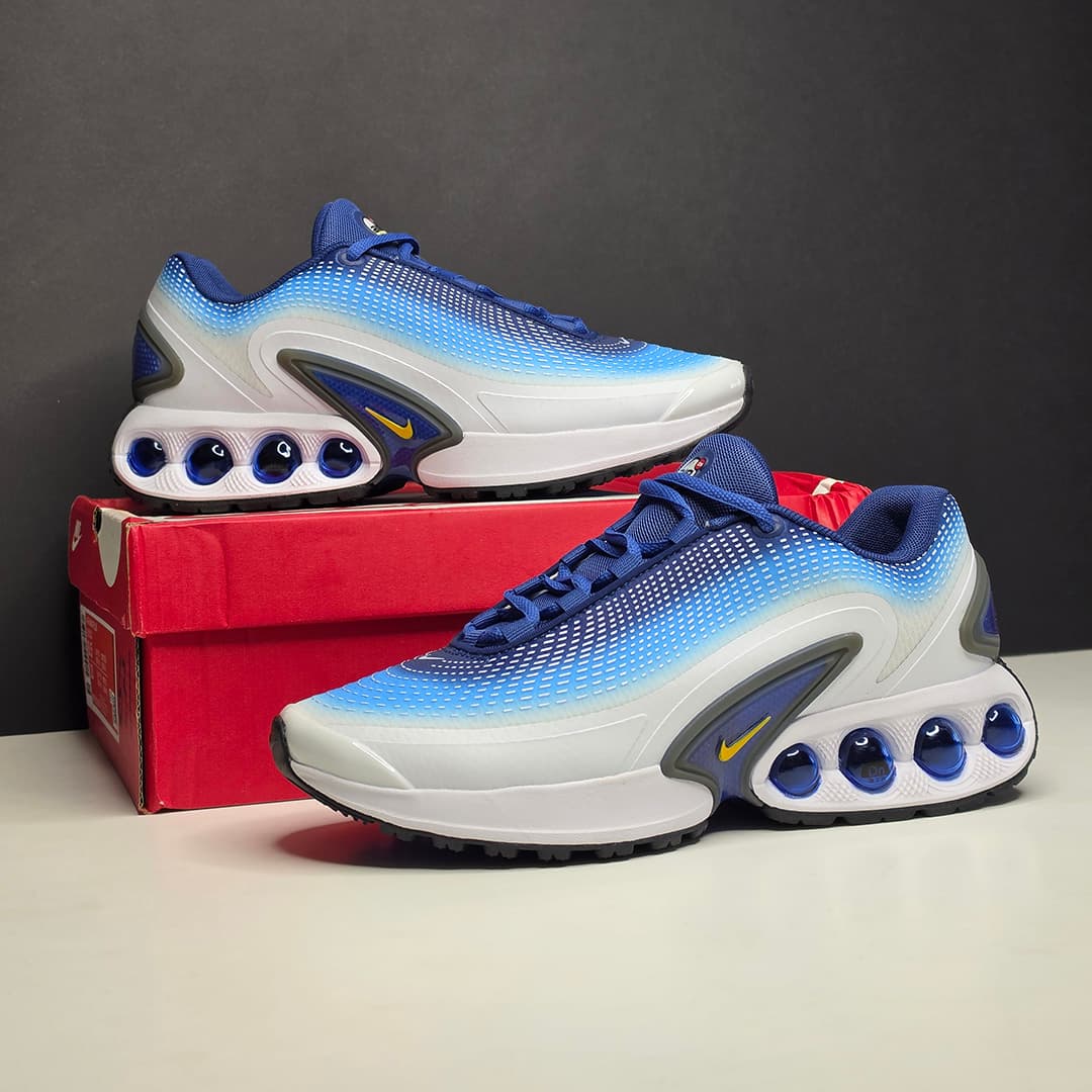 کفش کتونی نایک ایرمکس دی ان آبی سفید خاکستری Nike Air Max Dn — تصویر ۲