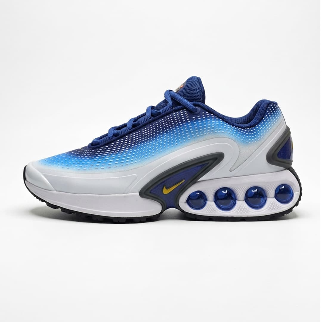 کفش کتونی نایک ایرمکس دی ان آبی سفید خاکستری Nike Air Max Dn