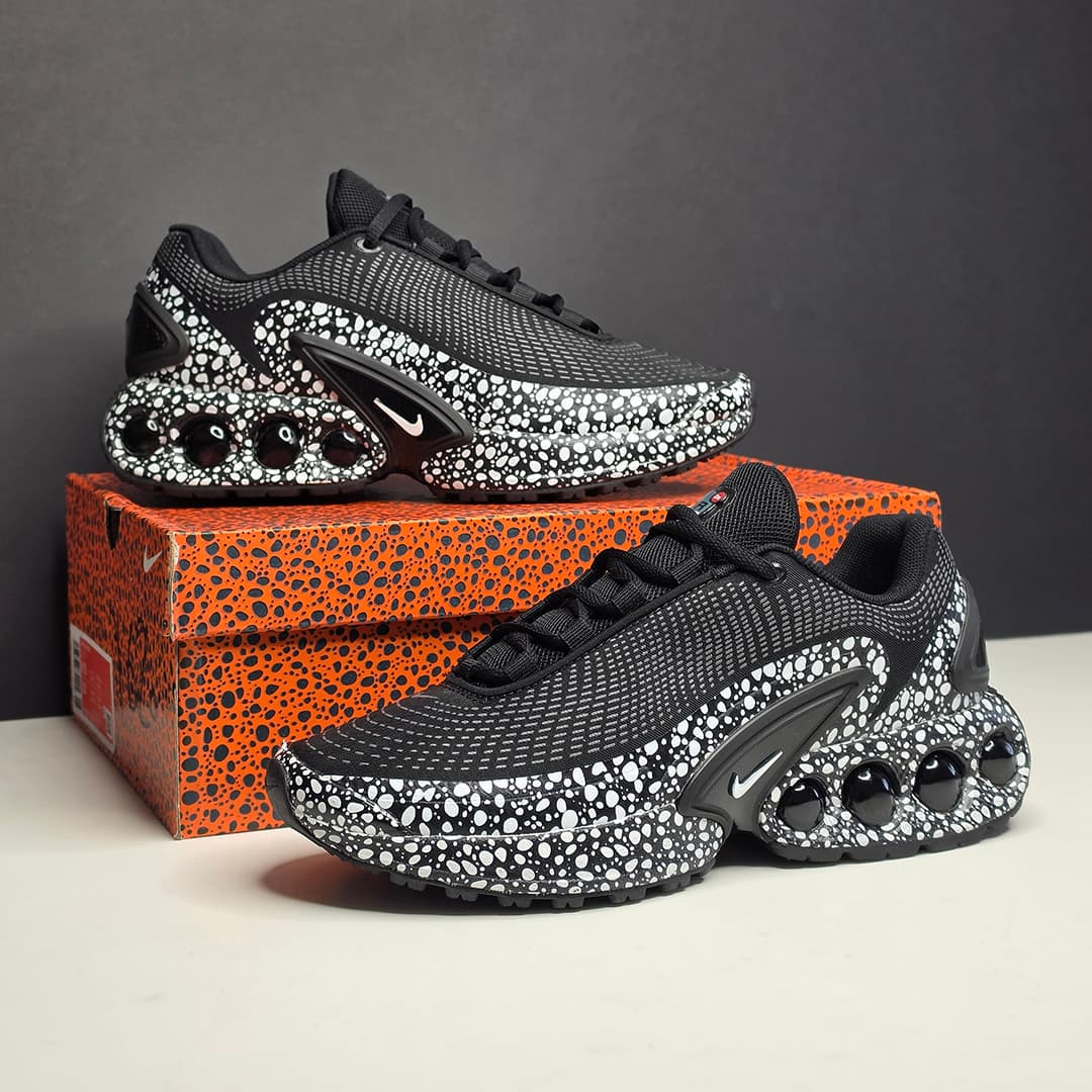 کفش کتونی نایک ایرمکس دی ان سافاری مشکی سفید Nike Air Max Dn SE Premium Safari — تصویر ۲