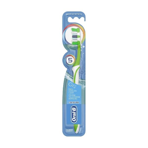 مسواک اورال بی مدیوم مدل Complete 5 Way Clean