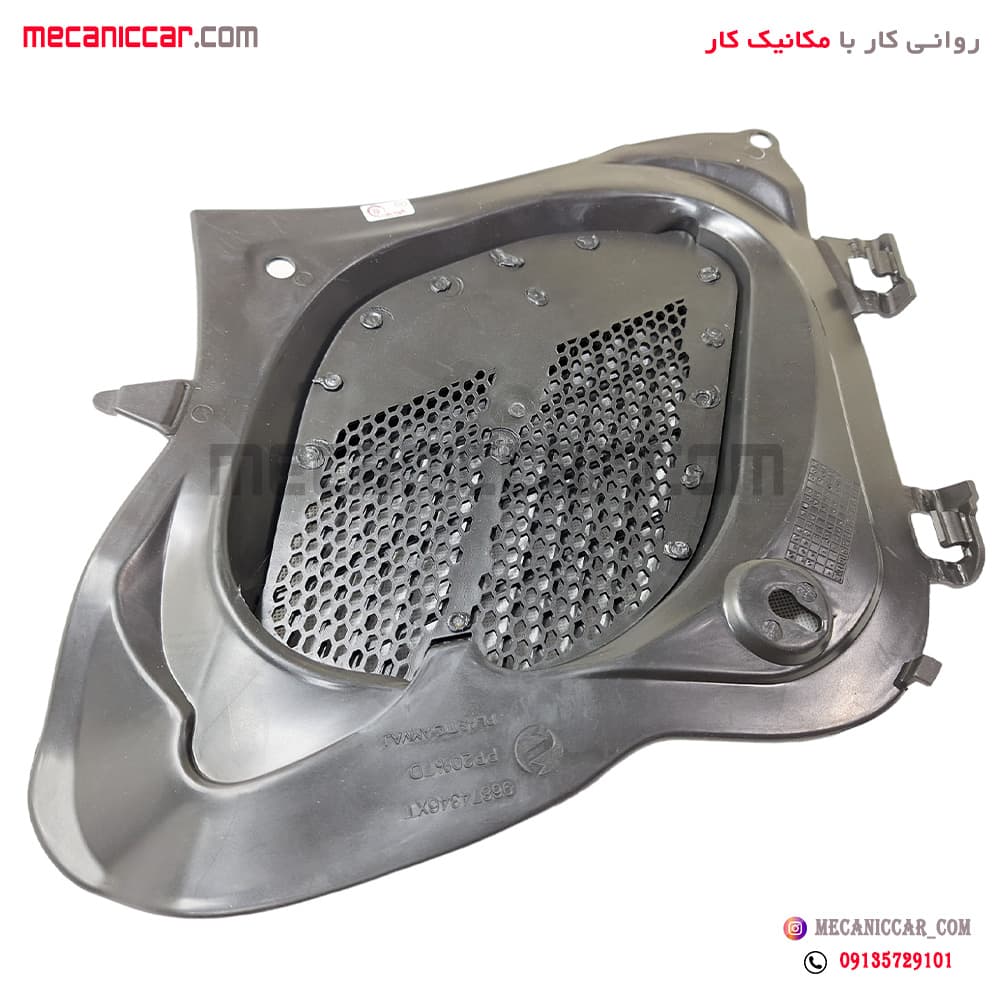 شبکه هواکش درب موتور (کاپوت) پژو 207 نرسی — تصویر ۲