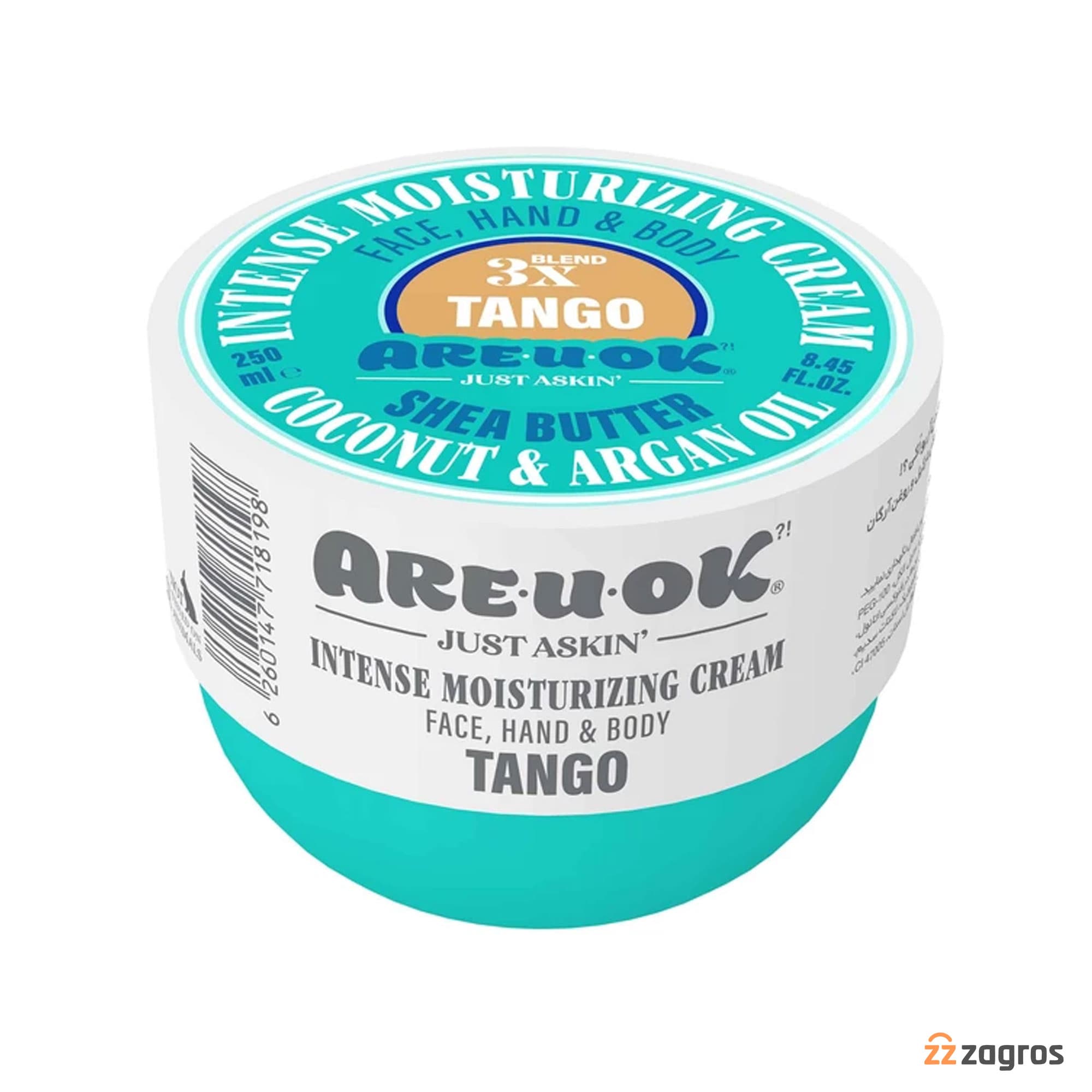 کرم مرطوب کننده آر یو اوکی مدل تانگو حجم 250ml — تصویر ۷
