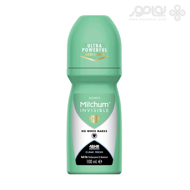 رول دئودورانت زنانه ضد لک میچوم مدل CLEAR FRESH حجم 100 میل