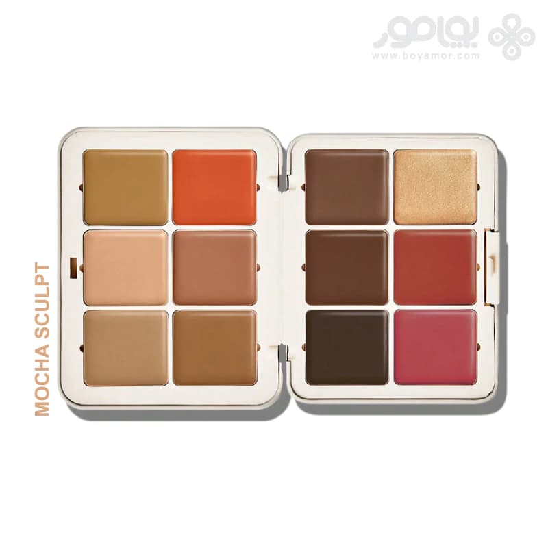 پالت چند منظوره 12 رنگ شیگلم رنگ MOCHA SCULPT