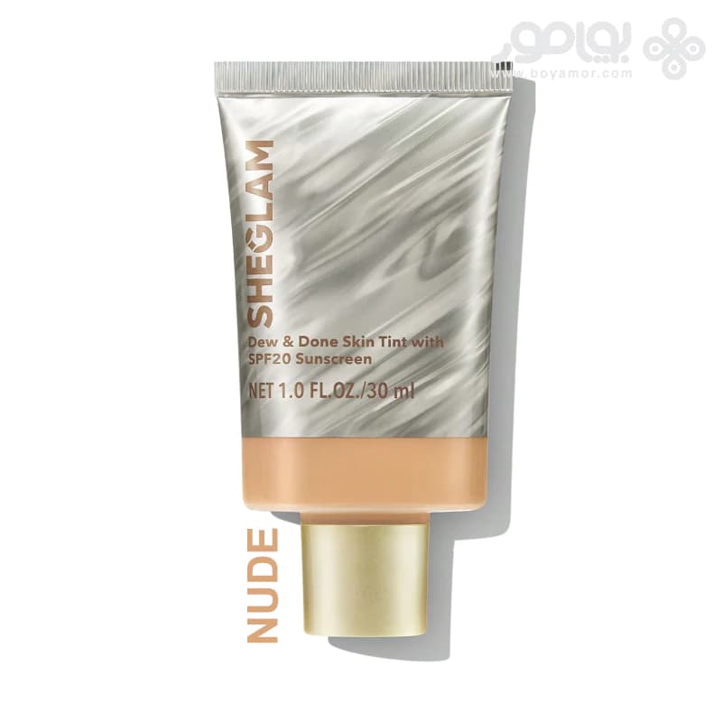 تینت صورت شیگلم مدل DEW & DONE حاوی SPF 20 رنگ NUDE