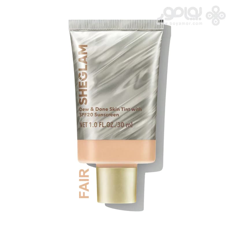 تینت صورت شیگلم مدل DEW & DONE حاوی SPF 20 رنگ FAIR