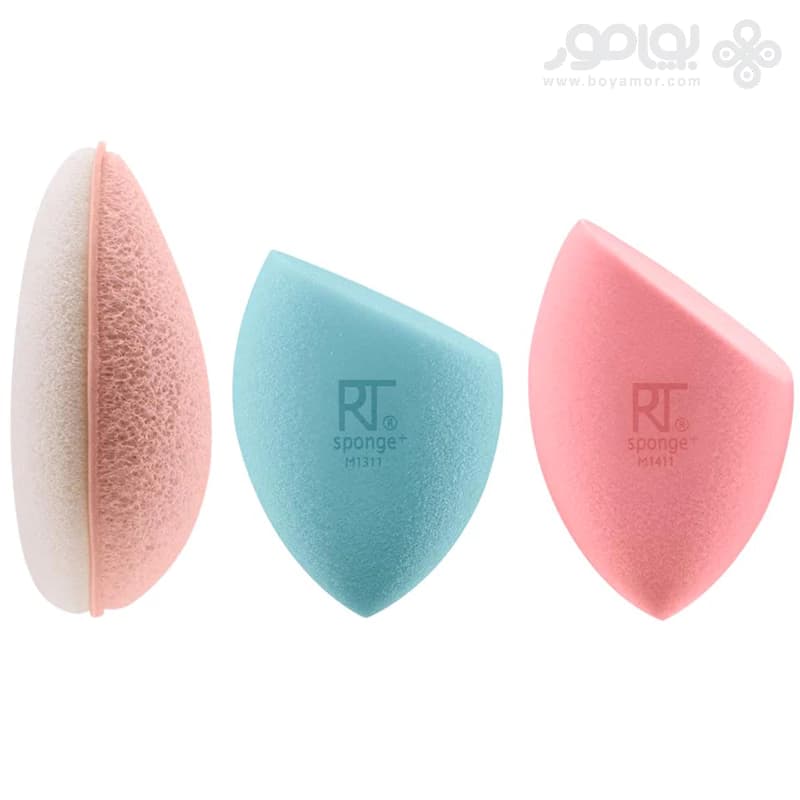 ست اسفنج و پاک کننده ریل تکنیک مدل PORELESS PERFECTION بسته سه تایی — تصویر ۲