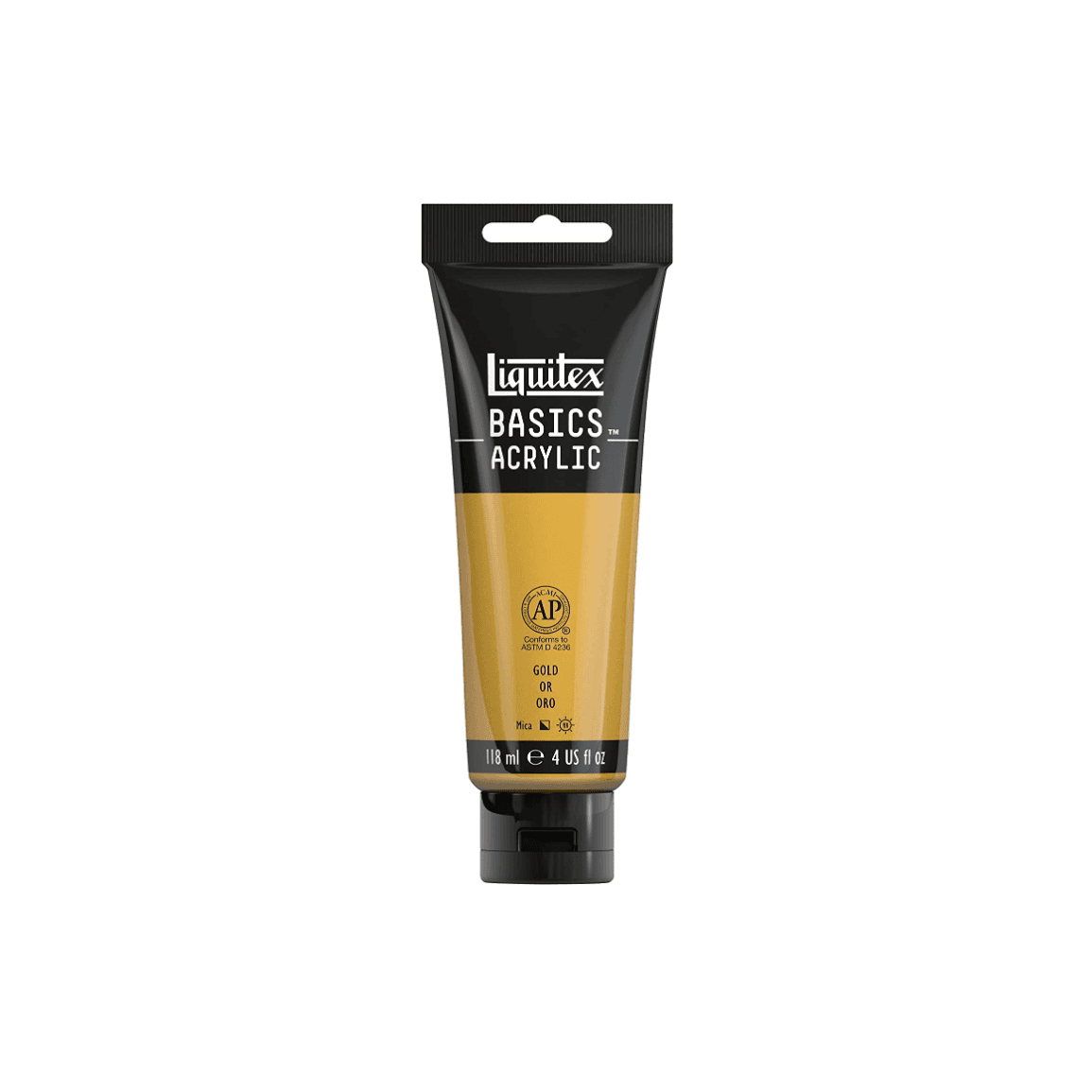 رنگ طلایی اکریلیک LIQUITEX مدل BASICS